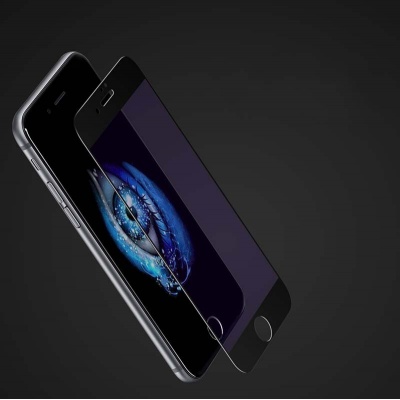 محافظ صفحه گلس iPhone 7 Plus Baseus Silk-Screen Blue Light
