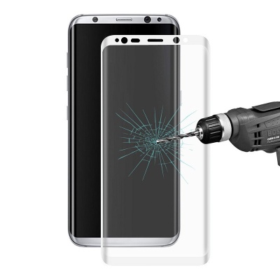 محافظ صفحه گلس رنگی خم برای Samsung Galaxy S8 Plus
