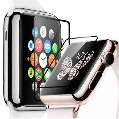 محافظ صفحه گلس رنگی Apple Watch 3D Glass Full Screen