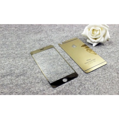 محافظ رنگی GLASS برای IPHONE 6 / 6S  - پشت و رو