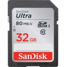 مموری   Sandisk Ultra Class 10 80MB/s SDHC 32GB