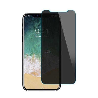 محافظ صفحه نمایش Vertuso iPhone X / XS Full Privacy Glass