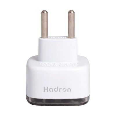 مبدل دو شاخه برق Hadron HTH A10 Economy Adaptor