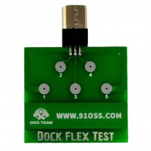 تستر سوکت شارژ  میکرو یو اس بی Micro USB Dock Flex Test