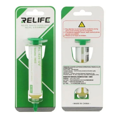 روغن فلکس سرنگی ریلایف RELIFE RL-420-UV