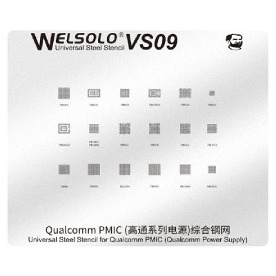 شابلون مکانیک آی سی پاور  Mechanic VS09 Qualcomm PMIC