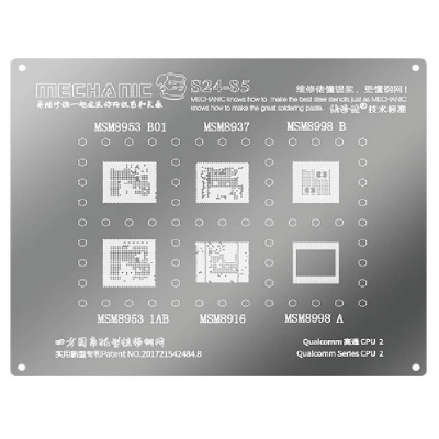 شابلون مکانیک سی پی یو MECHANIC S24-85 Qualcomm CPU 2