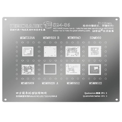 شابلون مکانیک سی پی یو MECHANIC S24-86 Qualcomm CPU 3