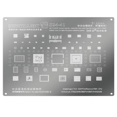 شابلون مکانیک سی پی یو MECHANIC S24-41 Exynos / Qualcomm CPU