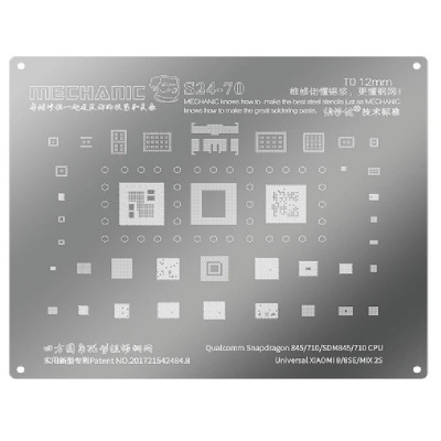 شابلون مکانیک سی پی یو MECHANIC S24-70 Qualcomm CPU