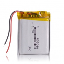 باتری لیتیوم پلیمر با ظرفیت 1200mAh سایز 603040