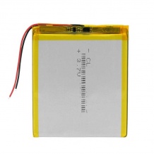 باتری لیتیوم پلیمر با ظرفیت 3000mAh سایز 406070