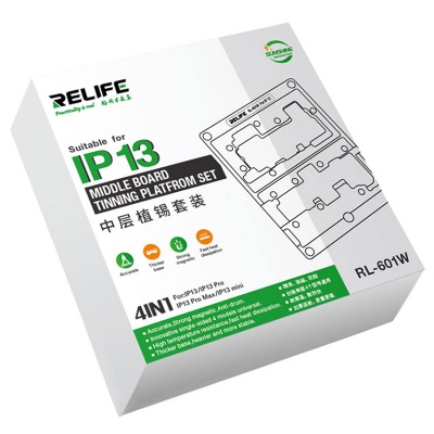 شابلون طبقات آیفون سری 13 ریلایف مدل RELIFE RL-601W