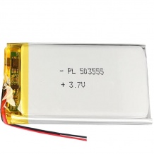 باتری لیتیوم پلیمر با ظرفیت 600mAh سایز 503555