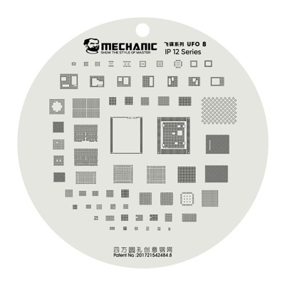 شابلون مکانیک اپل MECHANIC UFO 8 iPhone 12 Series