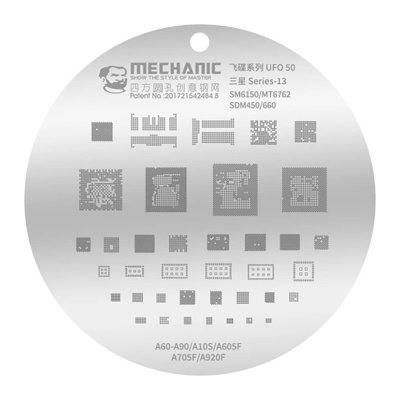 شابلون مکانیک سامسونگ MECHANIC UFO 50 Qualcomm / MTK