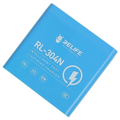 شارژر رومیزی 6 پورت و آمپرسنج فست ریلایف مدل RELIFE RL-304N