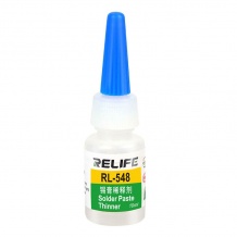 مایع حلال و رقیق کننده خمیر قلع ریلایف مدل RELIFE RL-548