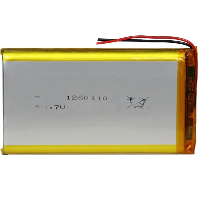 باتری لیتیوم پلیمر با ظرفیت 10000mAh سایز 1260110