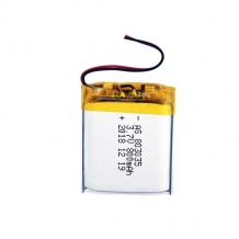 باتری لیتیوم پلیمر با ظرفیت 800mAh سایز 803035