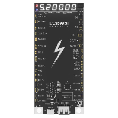 کیت تست، شارژ و شوک باتری لووی مدل LUOWEI LW-B03