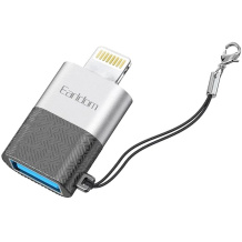مبدل OTG USB 3.0 به لایتنینگ ارلدام مدل Earldom ET-OG74
