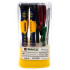 ست پیچ گوشتی و ابزار 12 عددی باکو مدل BAKU BK-621-B