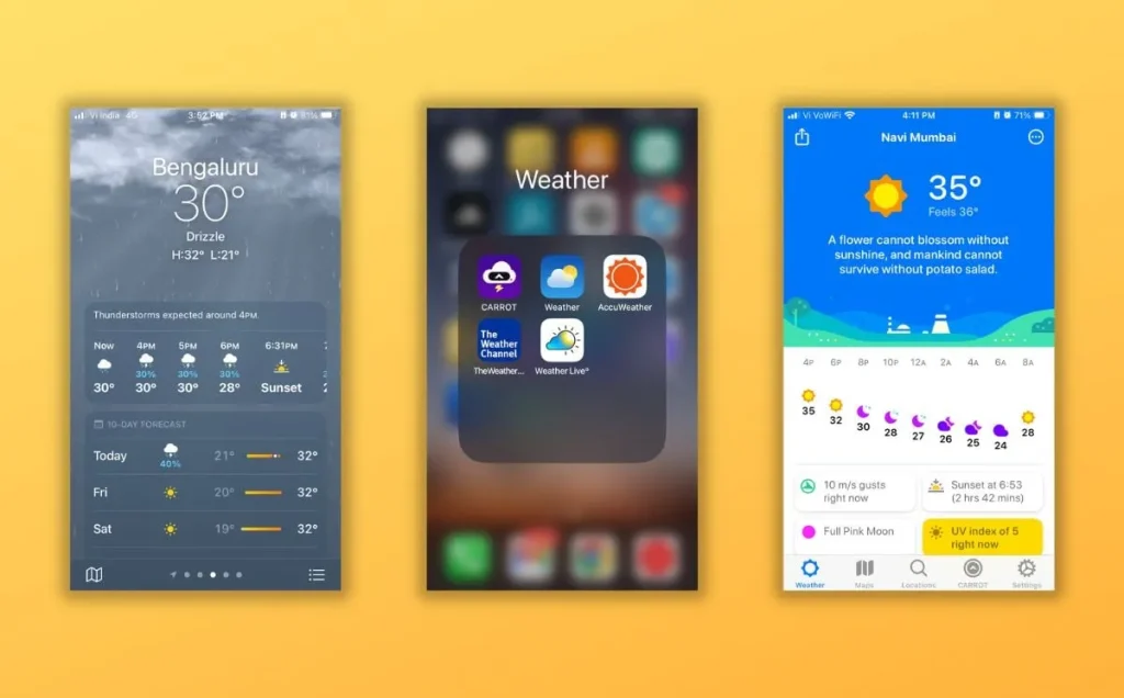 بهترین اپلیکیشن های آب و هوا برای اندروید و iOS 8 بهترین اپلیکیشن های آب و هوا برای اندروید و iOS