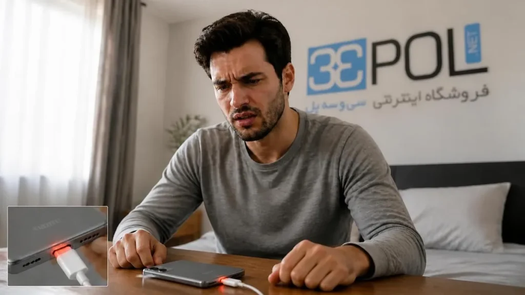 علت داغ شدن سوکت شارژ گوشی هنگام اتصال کابل + روش حل 8 داغ شدن سوکت شارژ گوشی هنگام اتصال کابل